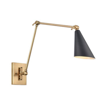 Calder 1-Light Swingarm Wall Sconce Light Fixture