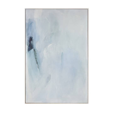 Rush II Abstract Framed Canvas Wall Art