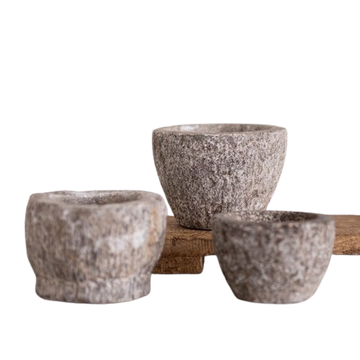 Stone Mortar Vintage Bowl