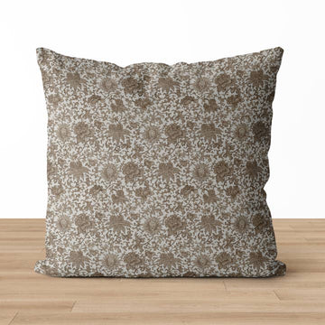 Timeless Blooms II Vintage Floral Pillow Cover | Throw