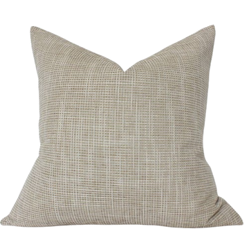 Beige Tan Throw Pillow Cover