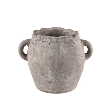 Tanis Decorative Weathered Terracotta Vase