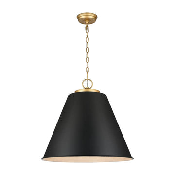 Vellus Oversized Metal Shade Pendant Light Fixture