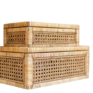 Hayes Rattan Rectangle Box Set