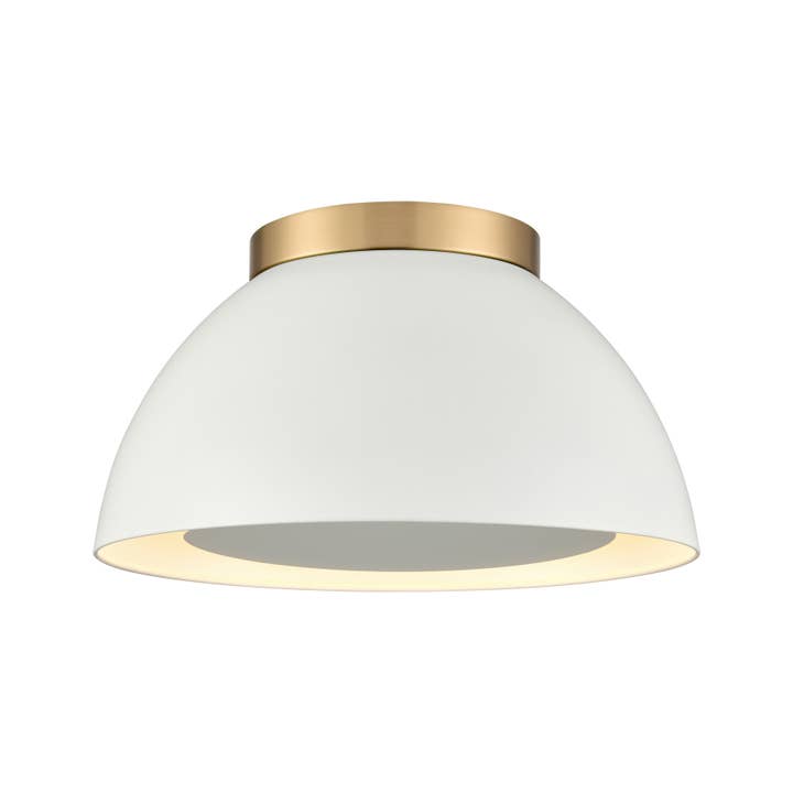 Pelham 10'' 2-Light Industrial Flush Mount Ceiling Light