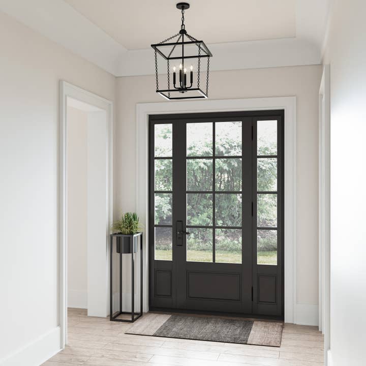 Emmett Traditional 17'' Wide 4-Light Pendant Light Fixture