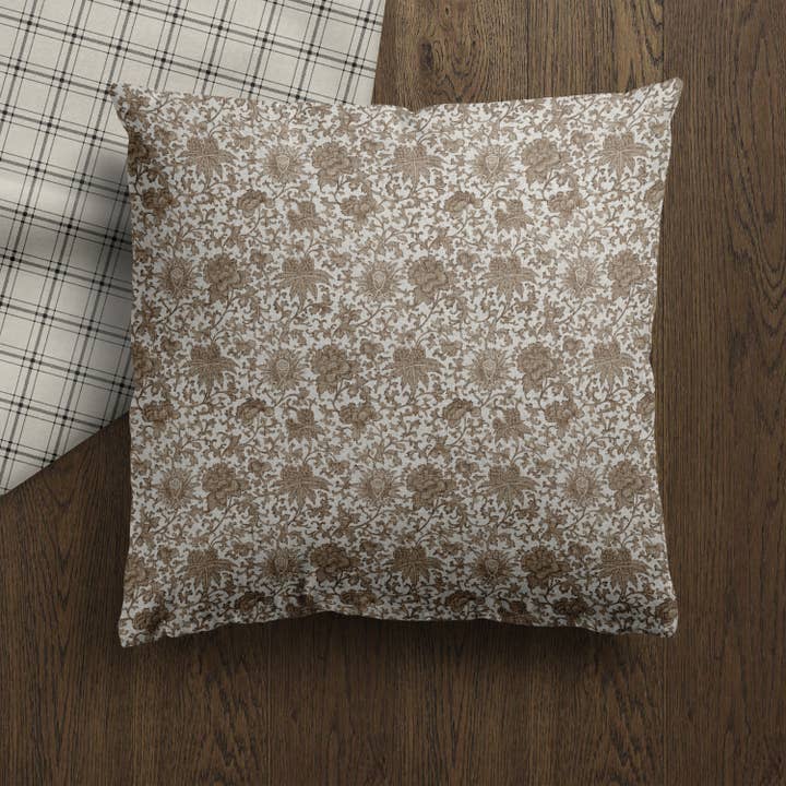 Timeless Blooms II Vintage Floral Pillow Cover | Throw