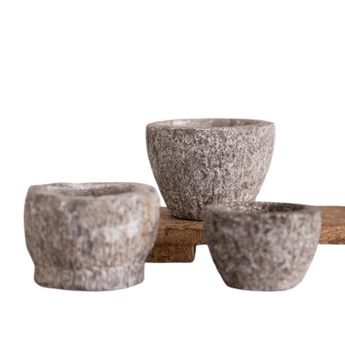 Stone Mortar Vintage Bowl
