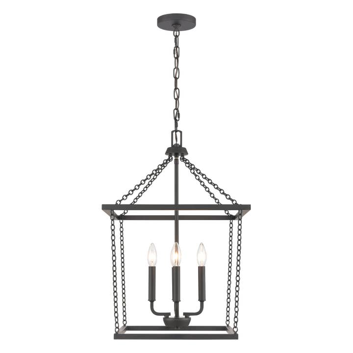Emmett Traditional 17'' Wide 4-Light Pendant Light Fixture