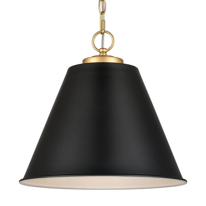 Vellus Oversized Metal Shade Pendant Light Fixture