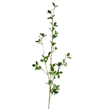 41“ Artificial Flower Green Leaves Branches Faux Flower Stem