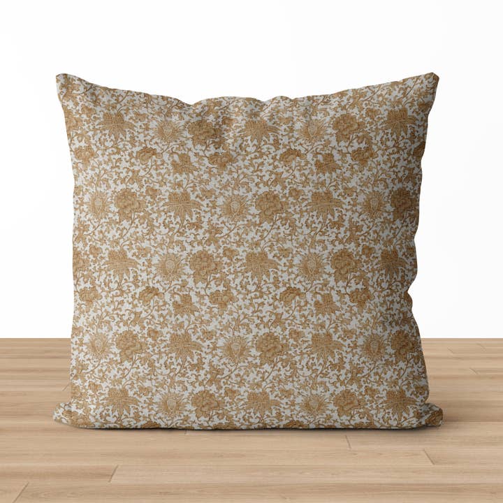 Timeless Blooms I Vintage Floral Pillow Cover | Throw Pillow