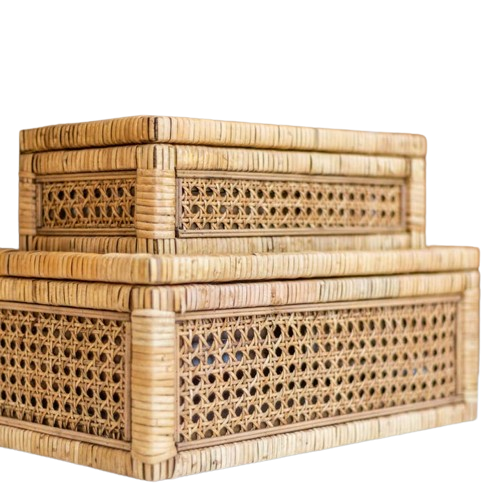 Hayes Rattan Rectangle Box Set